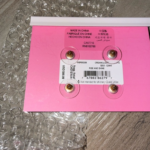 🏷️NWT Kate Spade Gold Stud Earrings Set - Picture 3 of 3